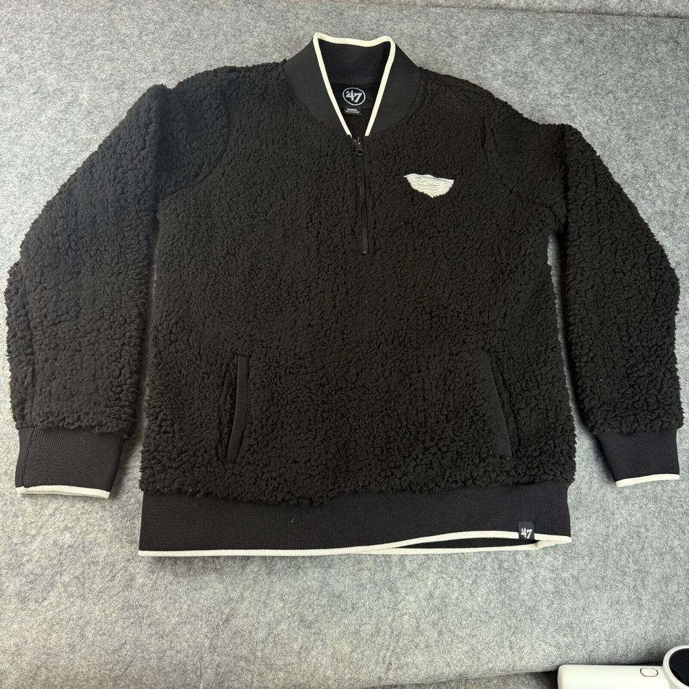 Black 1/4 Zip Women's Size Small Fleece Sherpa Oregon State Beavers NCAA Soft - Picture 1 of 6
